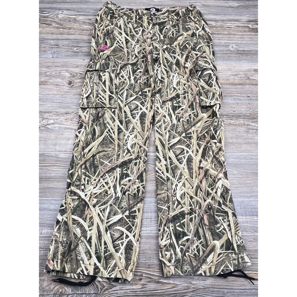Mossy Oak Women's Straight Leg Camo Pants - Tan, Brown, Green